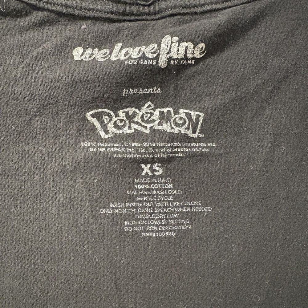 Pokemon Eevee Evolutions Shirt Size Womens XS Welovefine Brand - Picture 5 of 6